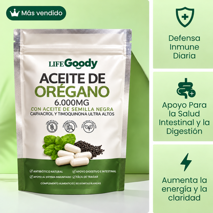 Capsulas de Oregano