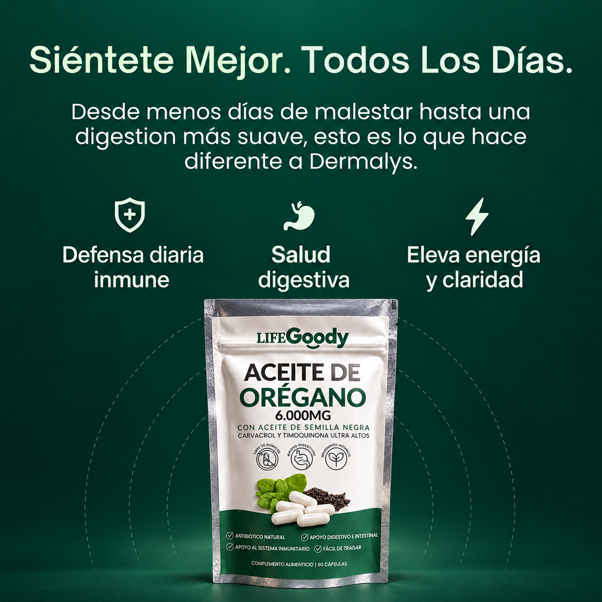 Capsulas de Oregano