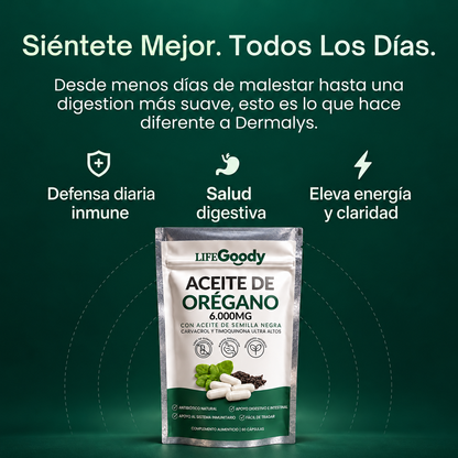 Capsulas de Oregano